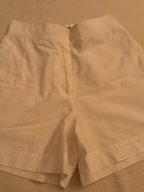 Lauren Ralph Lauren White Pull-On Shorts